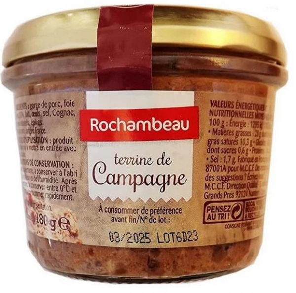 Terrine de Campagne 180g